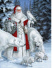 Diamond Painting Kerstman Met IJsberen-Diamond Painter