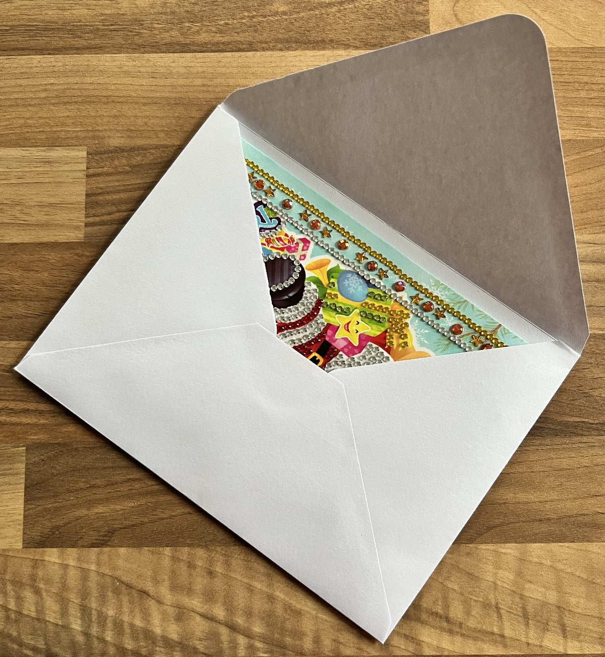 Diamond Painting 4-pack Kerstkaarten