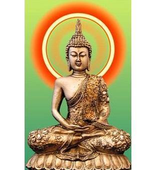 Diamond Painting Boeddha Met Zon-Diamond Painter