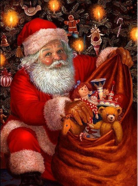 Diamond Painting De Kerstman 18-Diamond Painter