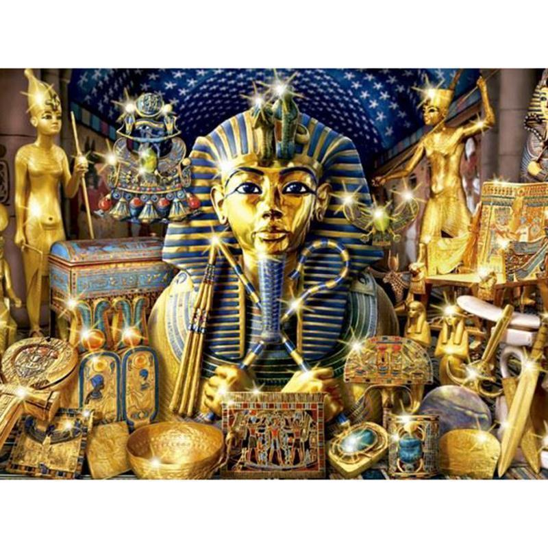 Diamond Painting Egyptische Schat Kamer-Diamond Painter