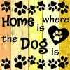 Diamond Painting Home Is Where The Dog Is Geel-Diamond Painter