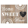 Diamond Painting Home Sweet Home Bruin Met Hart-Diamond Painter