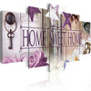 Diamond Painting Home Sweet Home Paars 5 Luiken-Diamond Painter