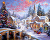 Diamond Painting Kerst Landshap-Diamond Painter