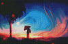 Diamond Painting Magische windstroom eindresultaat Hobby Painter