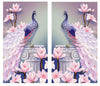 Diamond Painting Roze Pauwen 2 Luiken-Diamond Painter