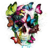 Diamond Painting Vlinder Skull-Diamond Painter