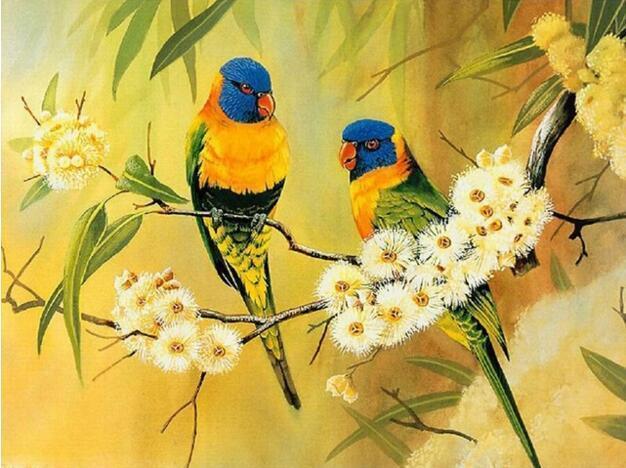 Diamond Painting Vogels 5-Diamond Painter