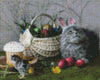 Diamond Painting Vrolijk Pasen! eindresultaat Hobby Painter