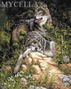 Diamond Painting Wolven 11-Diamond Painter